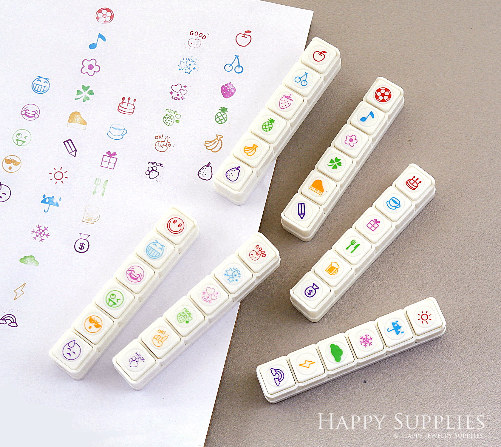 Journal Stamp, Calendar Stamp, Mini stamp, Push Button Stamp, Mini stamp, Planner Stamp, Colored Stamp