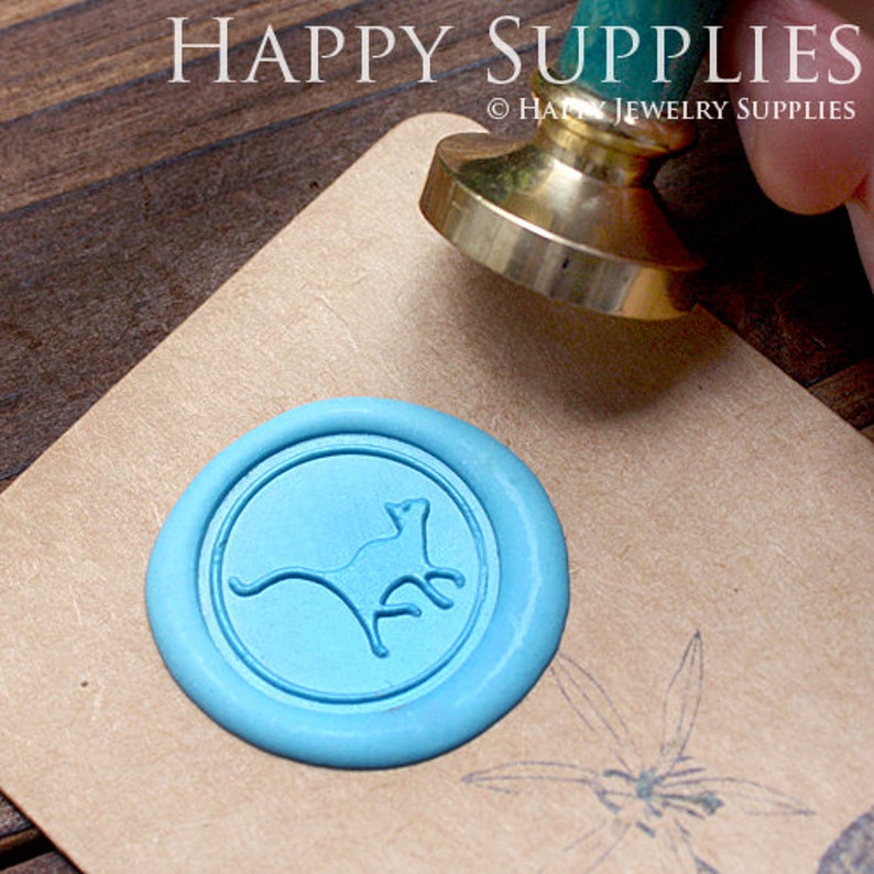 WS036 1pcs Lovely Cat Metal Stamp Wedding Wax Seal Stamp Sealing Wax Stamp Wax Seal Stamp
