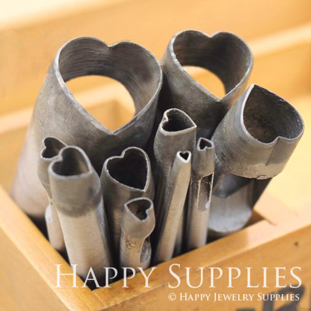 330mm Heart LOVE Hole Puncher/ Hole Maker for Leather Crafts/ Leather