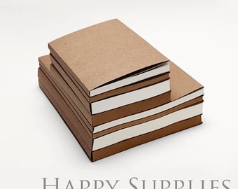 1pcs 16K / 32K Kraft Paper Cover Sketch Blank Book / Hand Draw Book / Sketch Book, can choose 2 style inner paper