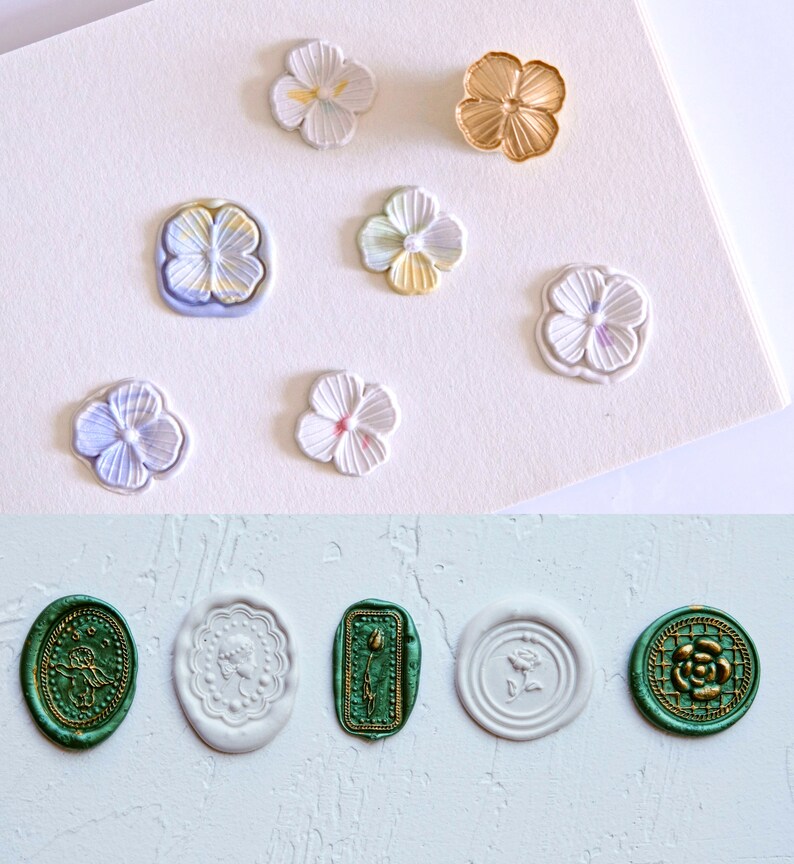 3D Wax Seal Stamp 1pcs 3D Wax Seal Metal Stamp / Wedding Wax - Etsy