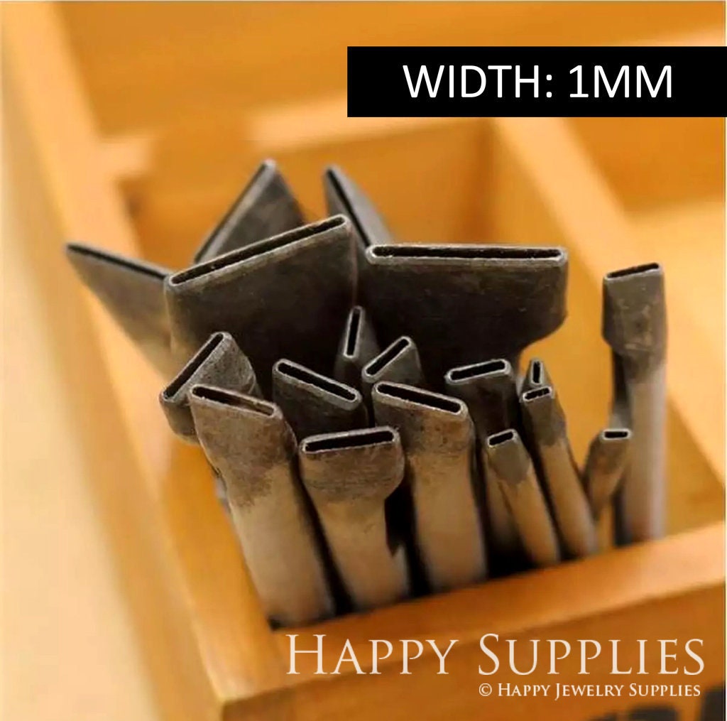 DIY Leather Star Punching Punch Tool Oval Waist Punch Flat Mouth Punch  Stars Punching DIY Leather Craft Puncher 