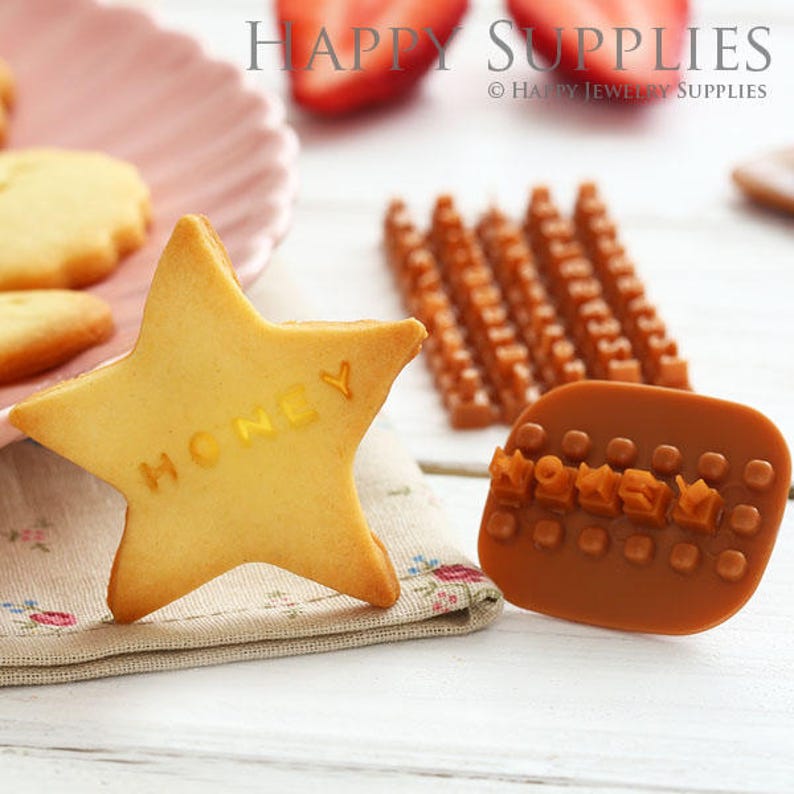 Alphabet Stamp Mini Letter Stamps Pottery Stamp Polymer Etsy Australia