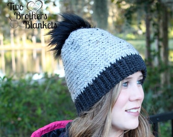 Camel Stitch Hat Crochet Pattern: Unisex Winter Beanie (PDF Pattern)