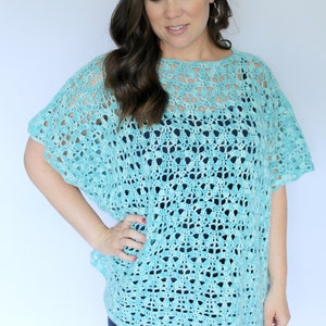 Crochet Poncho Pattern, Bindi Poncho, Instant Download