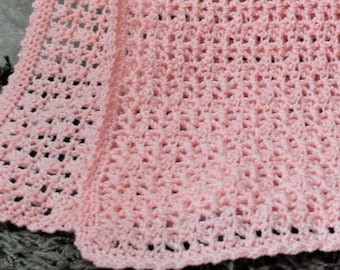 Katie Baby Blanket Crochet Pattern: Easy Square Design (Instant Download)