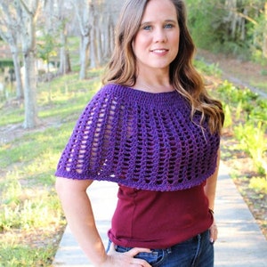 Crochet Poncho Pattern, Katie Poncho, Instant Download