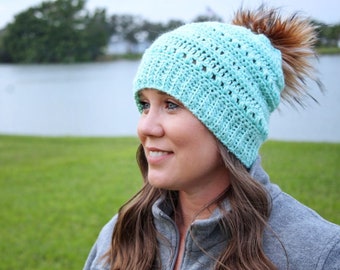 Crochet Hat Pattern, Hattie Hat, Instant Download