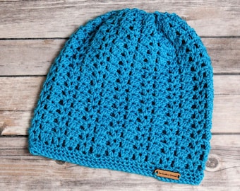 Crochet Slouch Hat Pattern, Katie Slouch, Instant Download