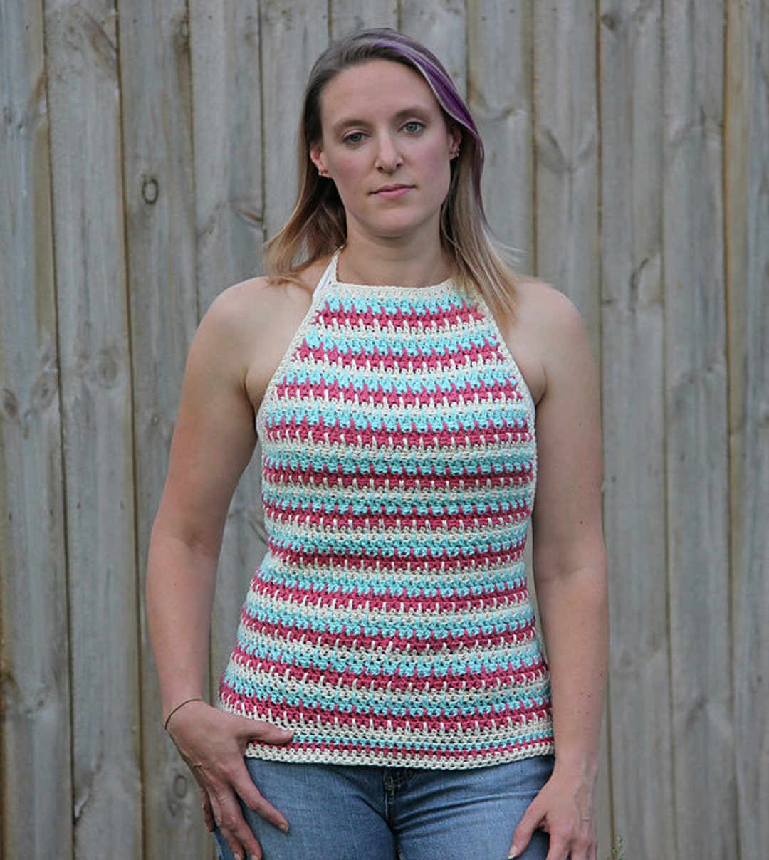 Halter Top Crochet Pattern Women's Crochet Tank Top - Etsy