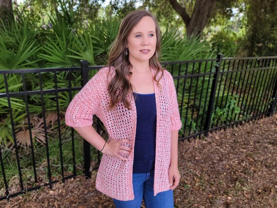 Summer Crochet Cardigan Pattern Jayda 