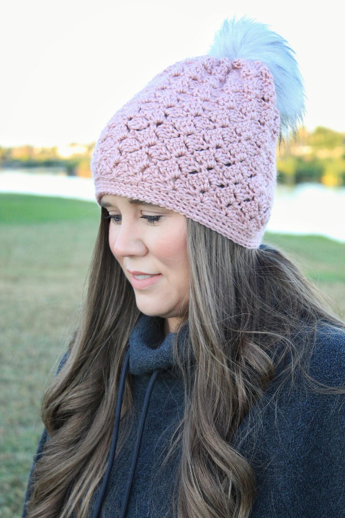 Slouchy Hat Crochet Pattern, Dallas Hat, Instant Download - Etsy
