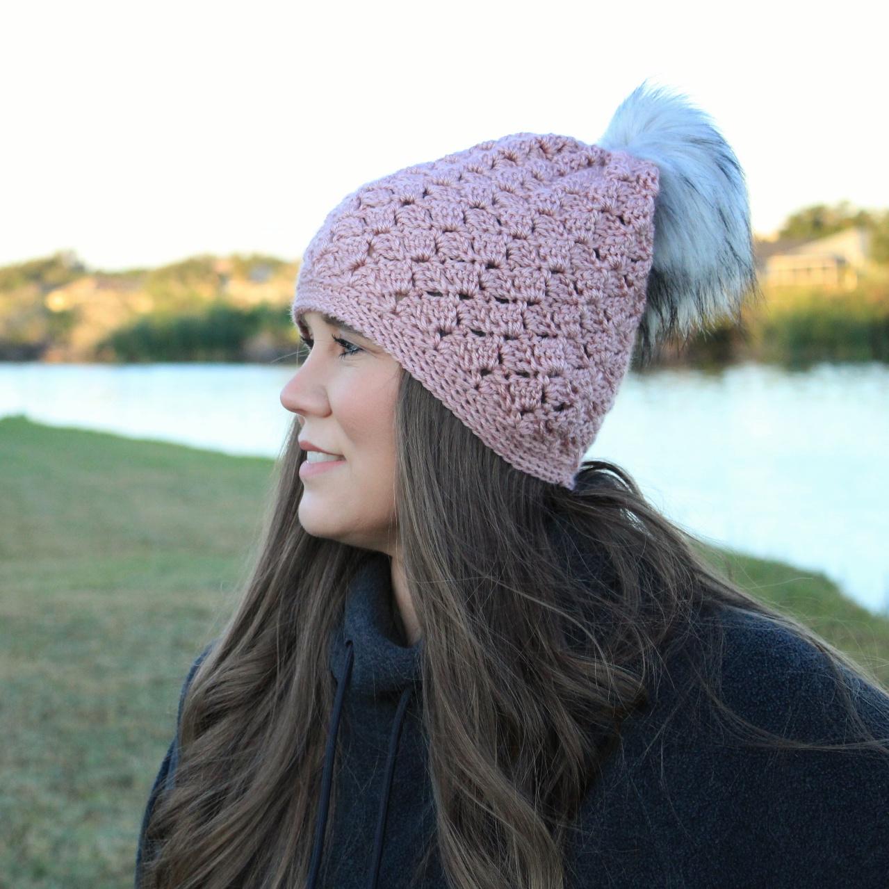 Slouchy Hat Crochet Pattern, Dallas Hat, Instant Download - Etsy