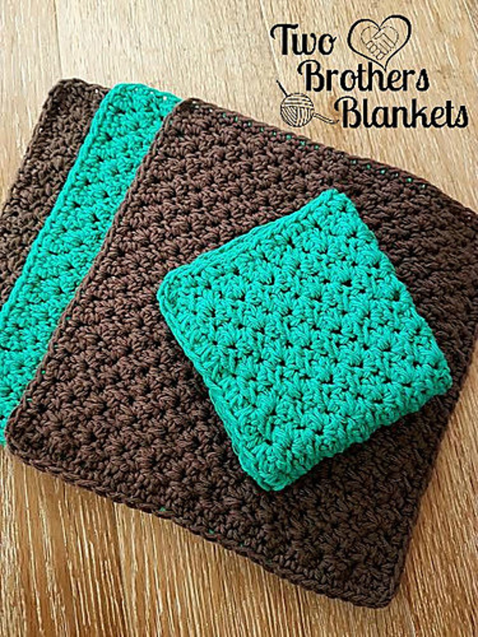 Wash Cloth Crochet Pattern Textured Crochet Washcloth Boston Etsy