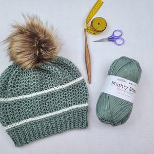 Unisex Hat Crochet Pattern, Joey Hat, Instant Download