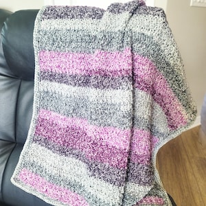 Crochet Blanket Pattern, Edgewater Blanket, Instant Download