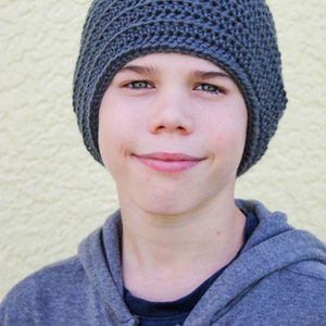 Crochet Beanie Pattern, Orson Beanie, Instant Download image 5