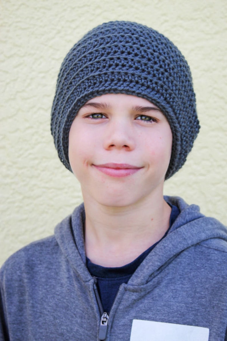 Crochet Beanie Pattern, Orson Beanie, Instant Download image 5