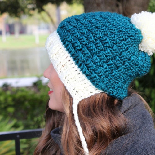 Crochet Hat Pattern Crochet Slouch Hat 