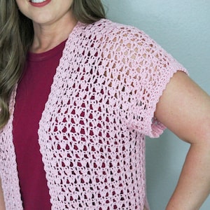 Crochet Cardigan Pattern, Katie Cardigan, Instant Download - Etsy