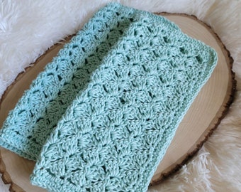 Crochet Washcloth Pattern, Dallas Washcloth, Instant Download
