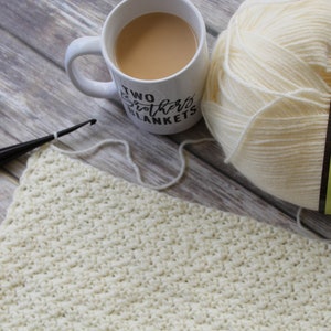 Lap Blanket Crochet Pattern, Baby Blanket, Crochet Afghan, Ferguson Lap Blanket, Instant Download image 3