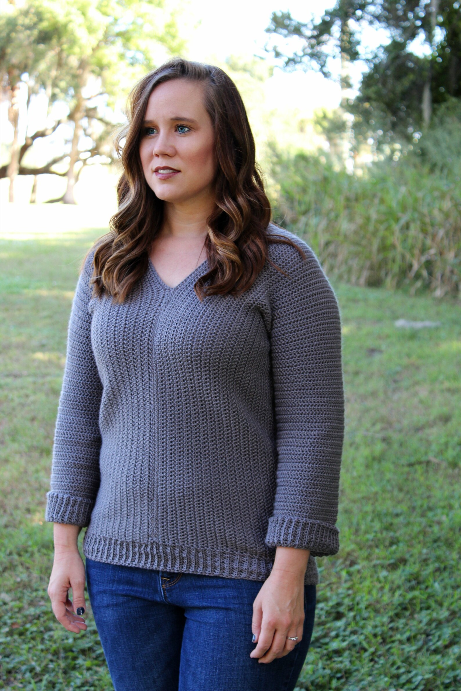 Women's Crochet Sweater Pattern September Sweater | Etsy