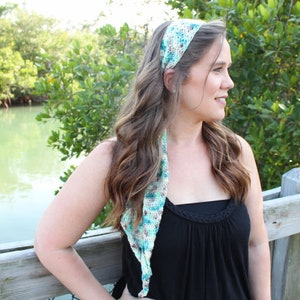 Crochet Headband Pattern, Crochet Headwrap Pattern, Fiji Headband, Instant Download