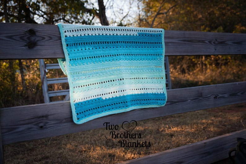 Crochet Blanket Pattern Flowers and Showers Blanket Instant Etsy