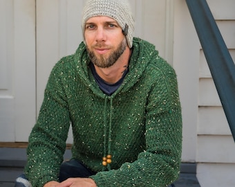 Sweat et Pull à capuche Vert homme