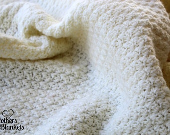 Lap Blanket Crochet Pattern, Baby Blanket, Crochet Afghan, Ferguson Lap Blanket, Instant Download