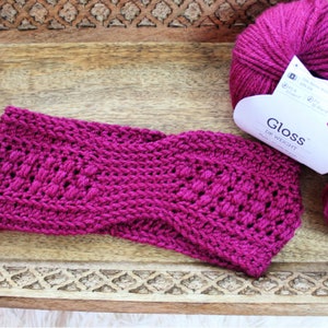 Crochet Earwarmer Pattern, Autumn Earwarmer, Instant Download