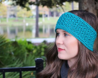 Crochet Earwarmer Pattern, Boston Earwarmer (Instant PDF Download)