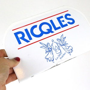 Ricqulès advertising plaque