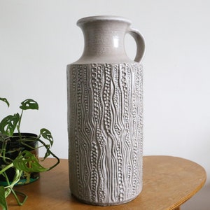 Carstens Tönnieshof floor vase, German ceramic, West Germany, 1970s, vintage