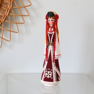 Bulgarian folk doll, vintage