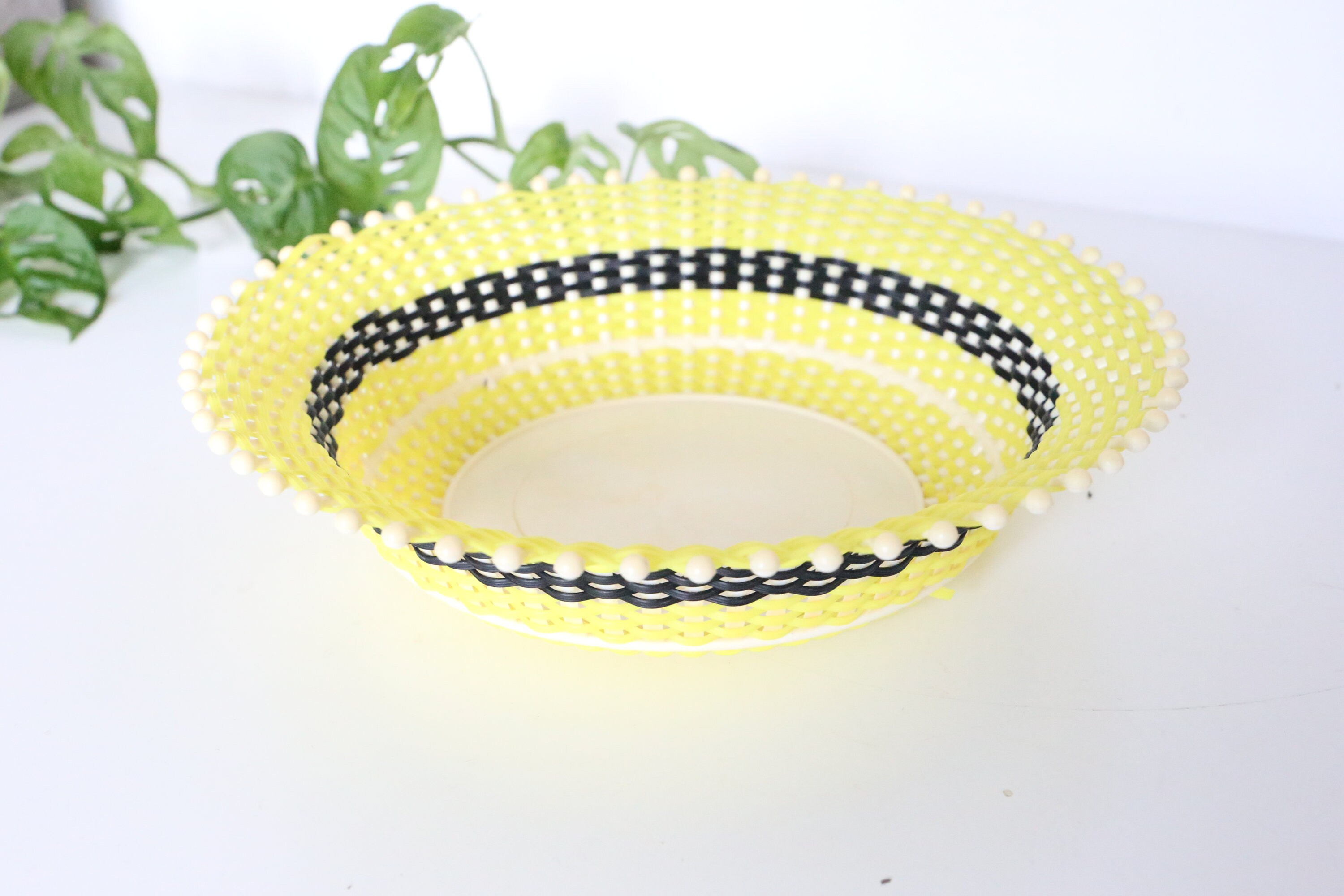 Superbe Vide Poche en Lame de Bois, Seventies, Vintage