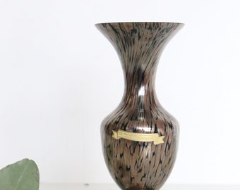 Vase Vicenzo Masson, Collection Avventurina, Italy, 70 / 80