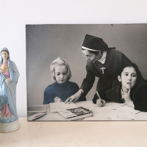 Print, collage on wood