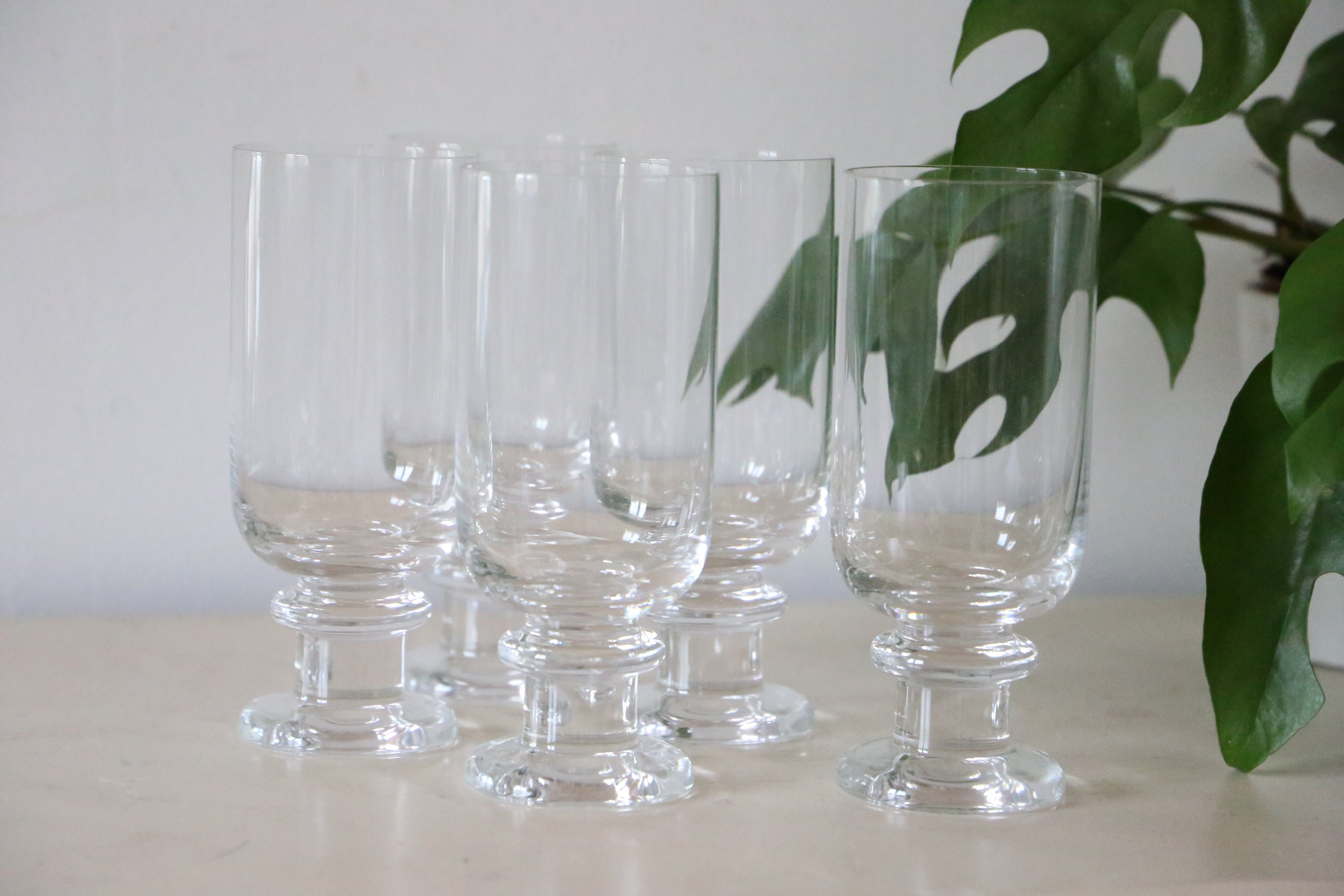 Lot de 6 Verres à Bière ou Long Drink Thomas, Vintage