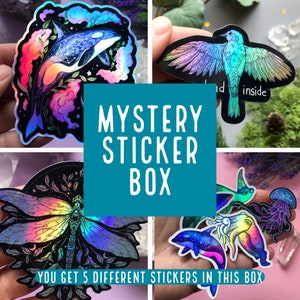 Mystery Sticker bundle- You get 5 random selected sticker- Save money