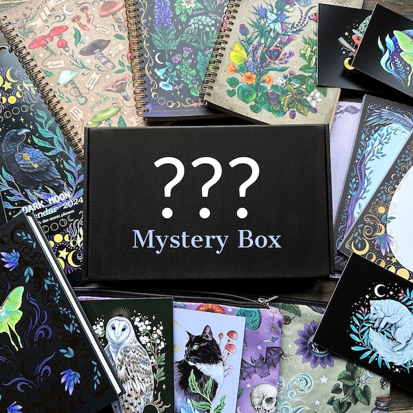 Große magische Mystery-Box! Du erhältst einen Mix aus allen Artikeln meines Shops! Sparen Sie 30 % auf den Originalpreis!