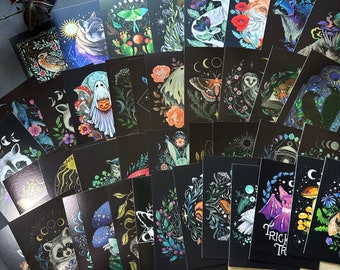 Magical witchy postcard Mystery box! Choose how much different postcards you want!?