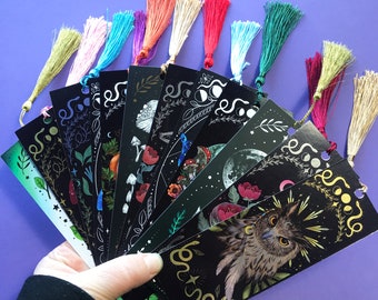 Magical witchy bookmark Mystery box! Choose how much different bookmarks you want!?