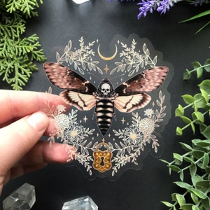 Beau sticker vinyle transparent - anti-mites - sticker waterproof
