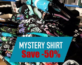 Mystery Shirt, Mystical Shirt, Witchy Clothing, Surprise Shirt, Gothic Shirt, Mystery Clothing, Mystical Animal Shirt, Artist Designed Shirt