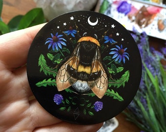 Big Magnet -7 cm- Bumblebee - Witch magnet