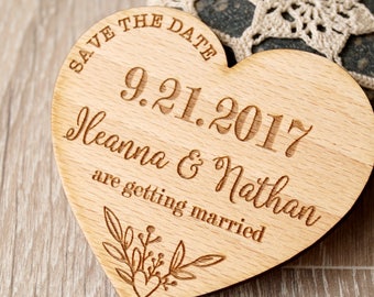 Save the date, save the date magnet, rustic save the date, wooden save the date, wedding save the dates, wooden save the date magnet, 25 pc