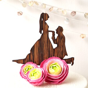 Silhouette cake topper, wedding cake topper, Bride and Groom cake topper, couple cake topper, wedding silhouette, wedding figurine topper