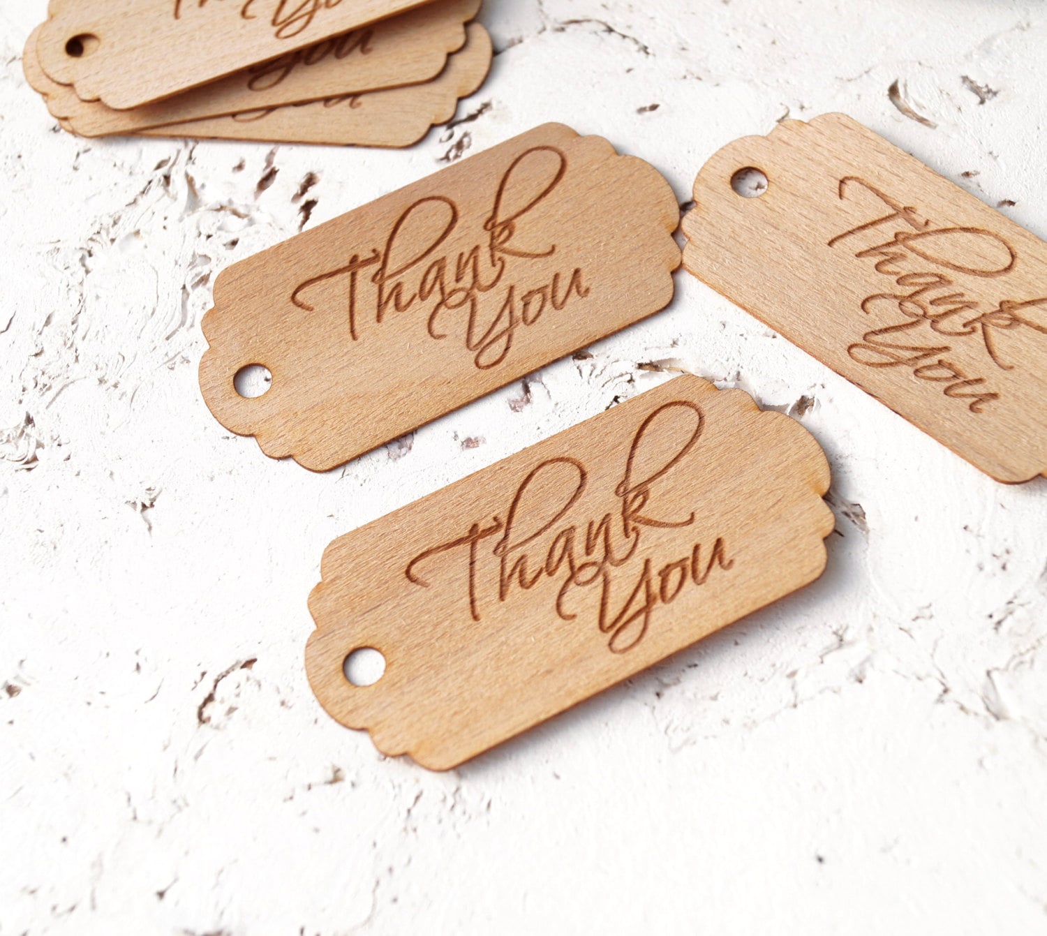 Wedding Favor Tags Thank You Tags Rustic Wedding Thank You - Etsy